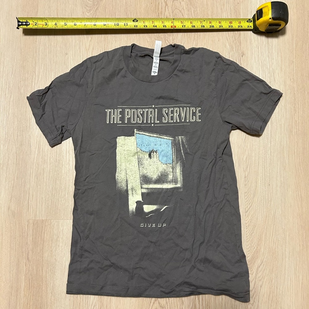The Postal Service band window Graphic Tee